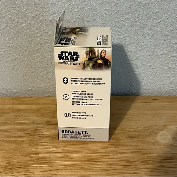 NIB Star Wars Boba Fett Bitty Boomers Disney+ Wireless Bluetooth Speaker - Picture 7 of 16
